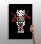 Kaws Aluminum Print.